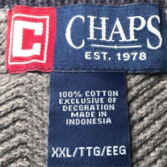 Vintage 90s Grunge Gray Indie Streetwear Oversized Winter Sweater / Sz: XXL - Picture 5 of 5